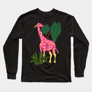 Love Giraffe | African Safari Long Sleeve T-Shirt